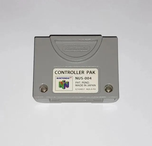 Controller Pak / Memory Card Original Nintendo 64 / N64