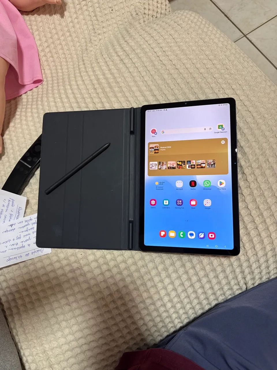 Tablet S6 Lite Samsung - 128Gb - Foto 3