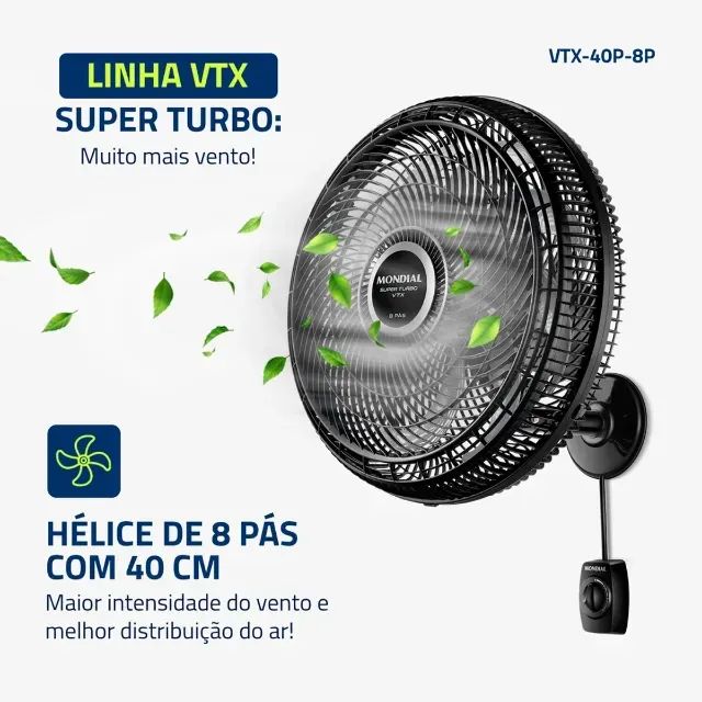 VENTILADOR PAREDE - Foto 2