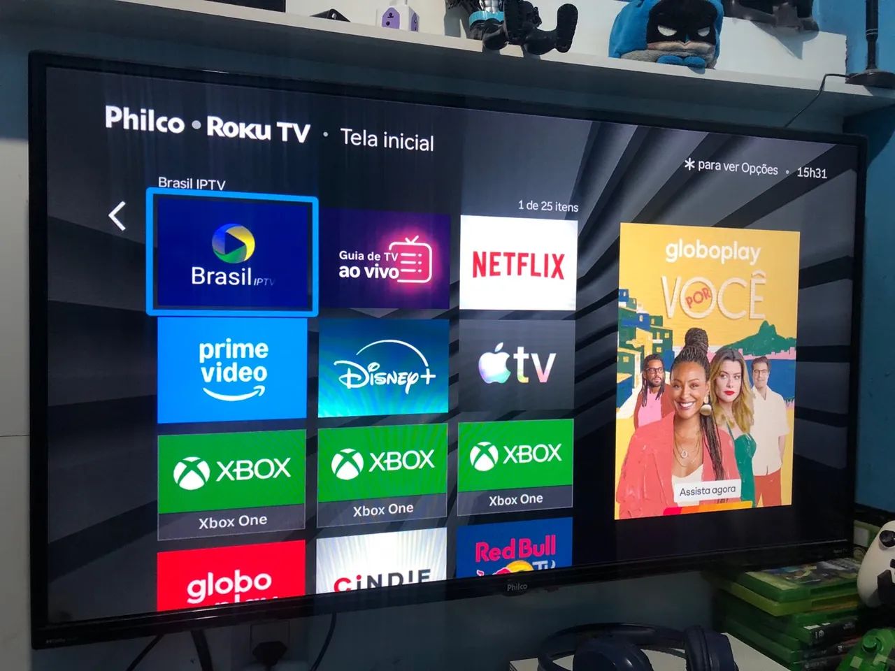 TV PLHICO 42 polegadas. Roku tv