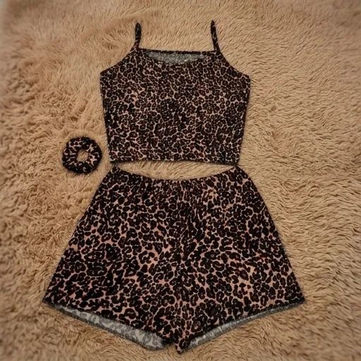 Baby Doll em tecido Suede Canelado Varias estampas + Prendedor de cabelo de brinde - Foto 3