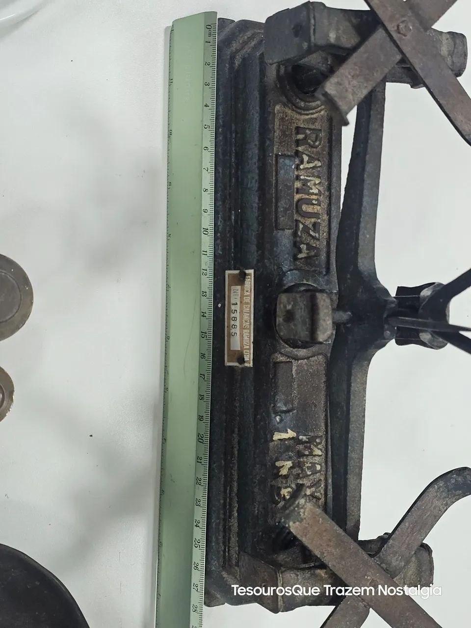 Antiga Balança Ramuza 1Kg - Foto 6