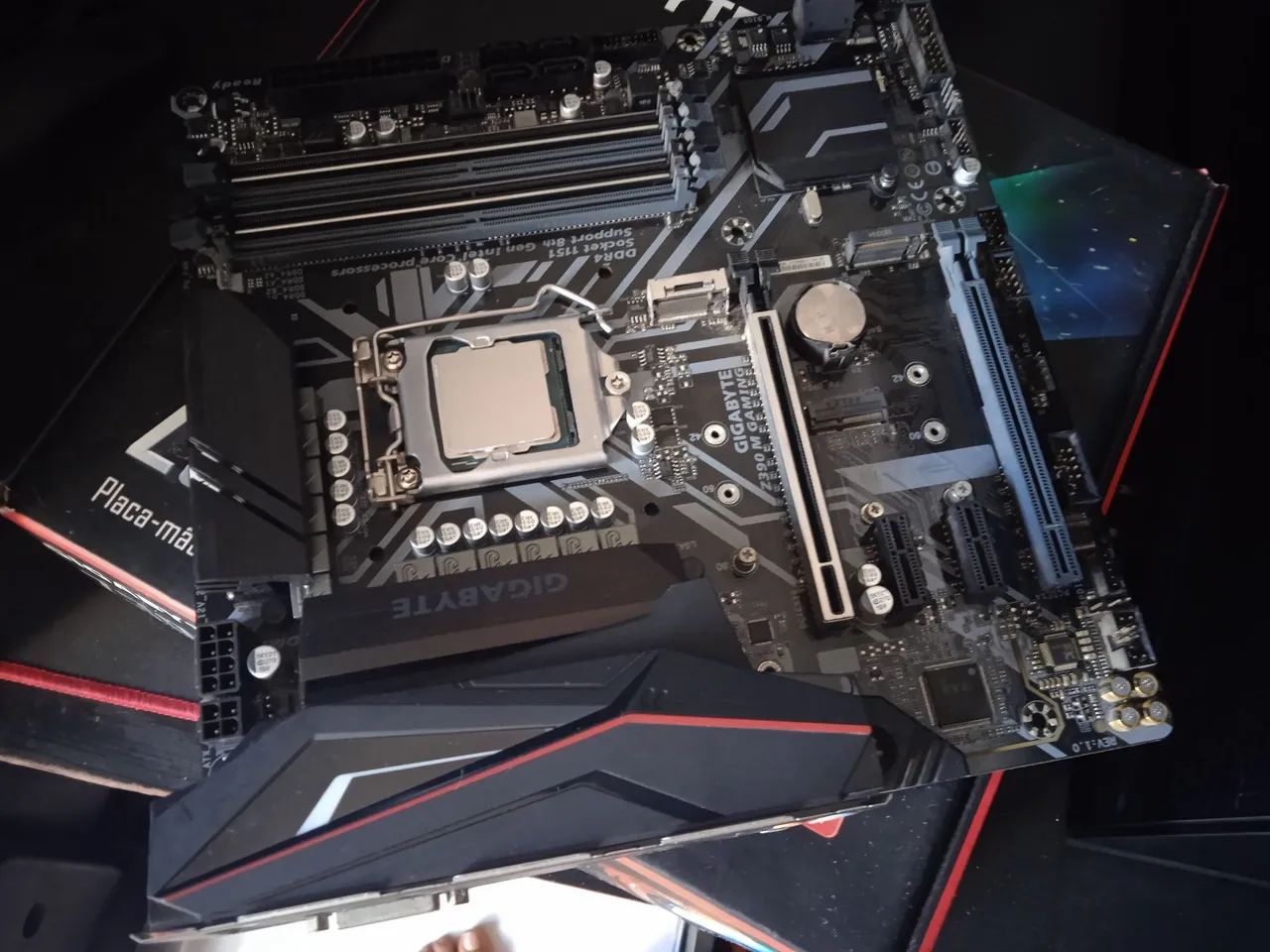Kit placa mãe , processador e memória ram - Foto 3