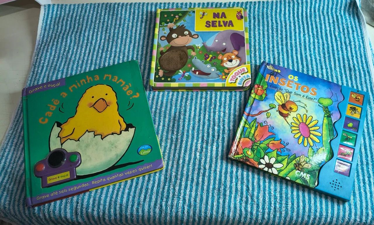 Livros infantis interativos
