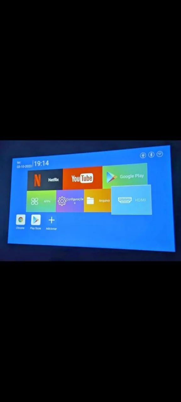 Projetor HY320 Smart Android - Imagem Gigante e Alta Resolução - Foto 4