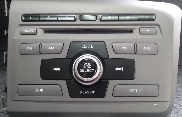 Som Honda Civic Clarion 2012/2016 Radio cd usb Mp3 39100tr0a61 geração 9