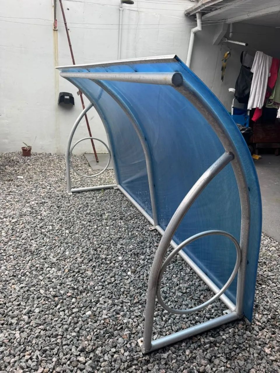 Toldo de alumínio de acrílico 