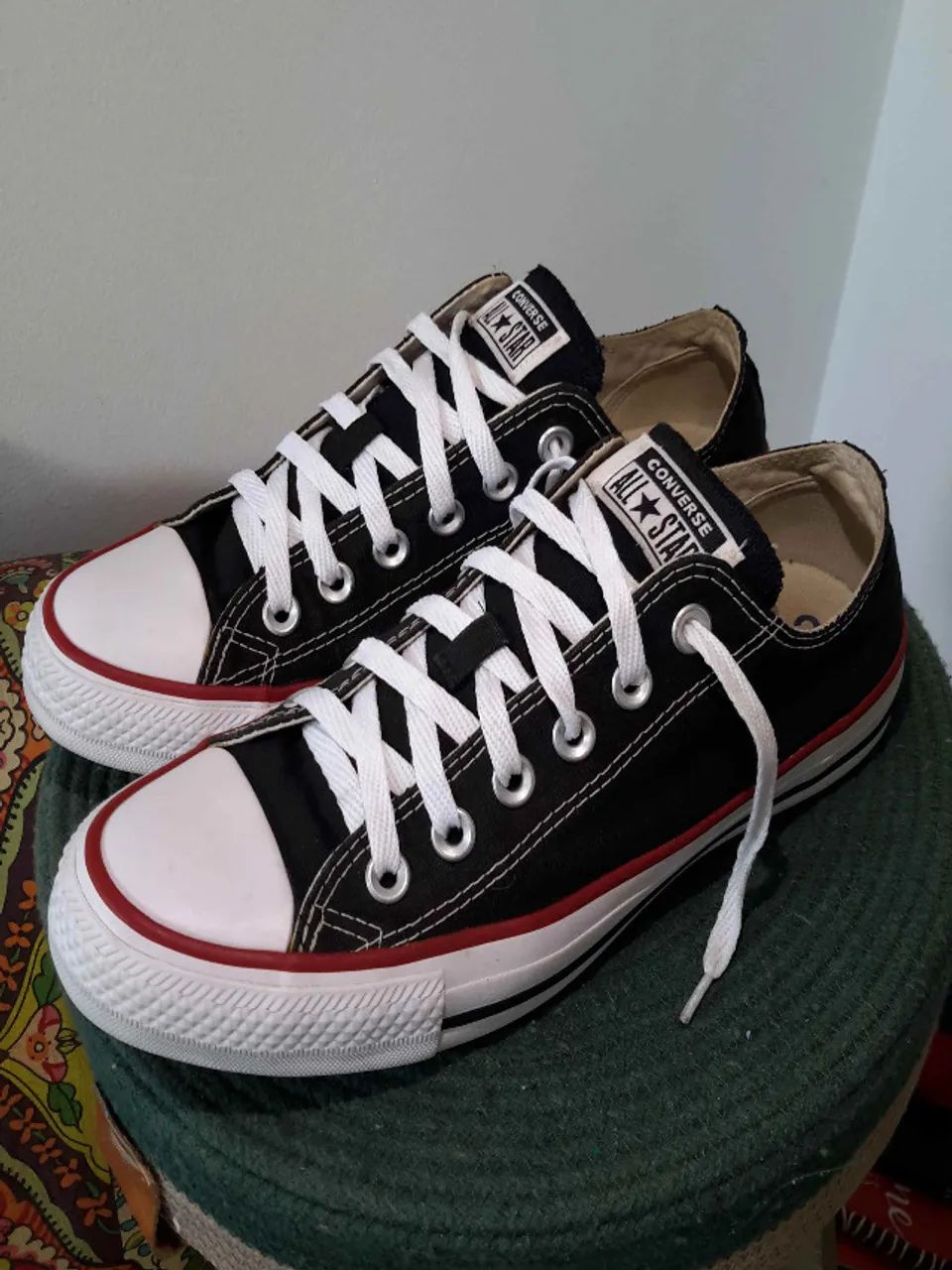 All Star clássico preto 37 