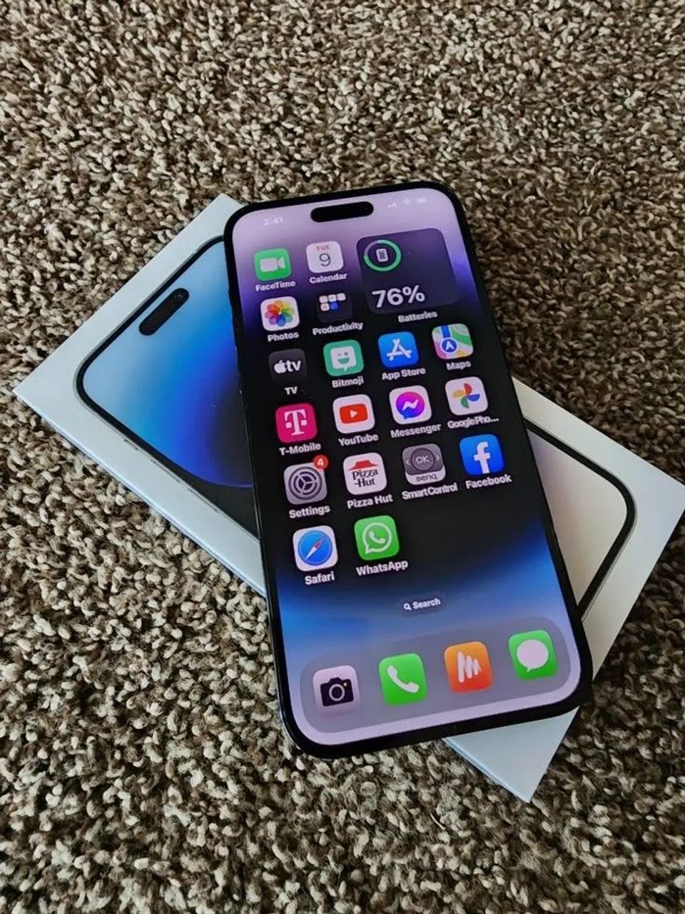 iPhone 14 Pro Max nunca aberto/todo Original Excelente Estado Única dona - Foto 3