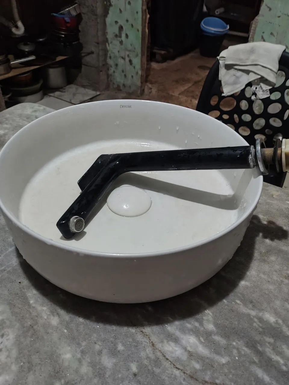Cuba e torneira 