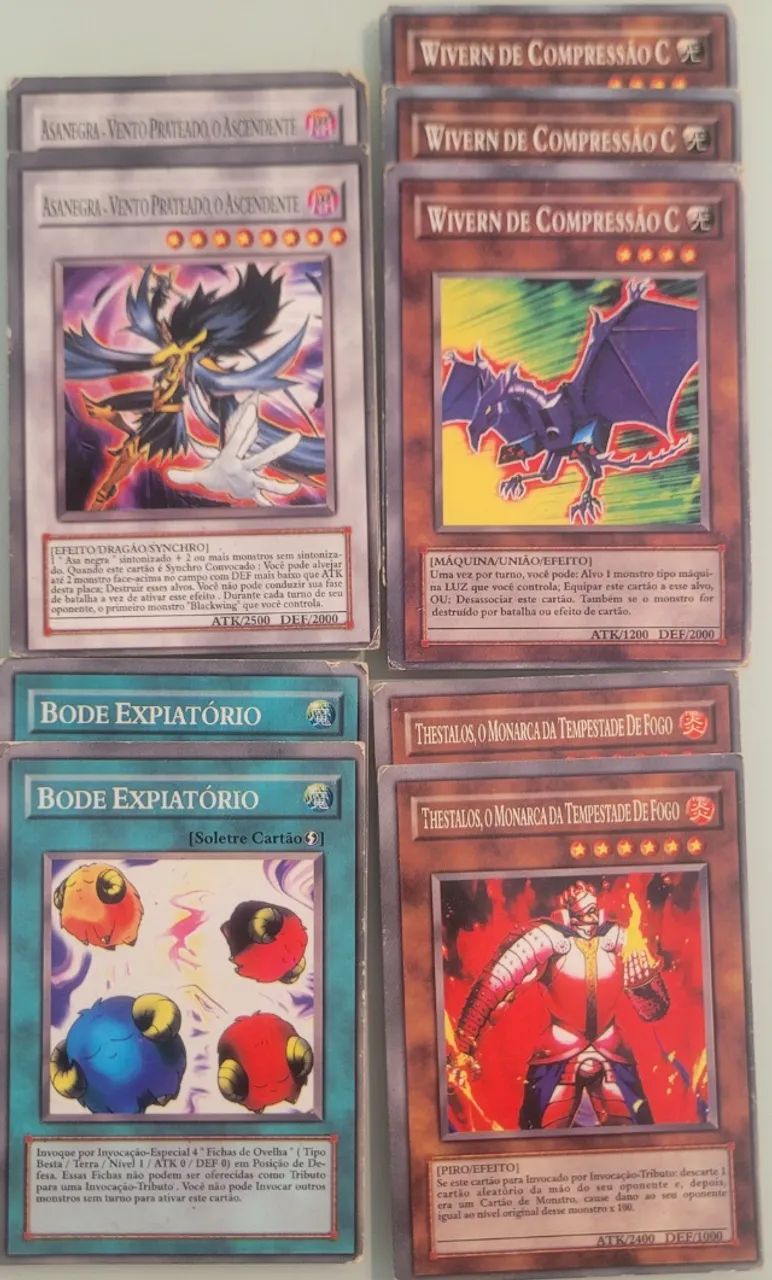 Lote 56 Cartas Yu-Gi-Oh! Originais (Dragão Branco, Monarcas e Clássicas)  - Foto 2