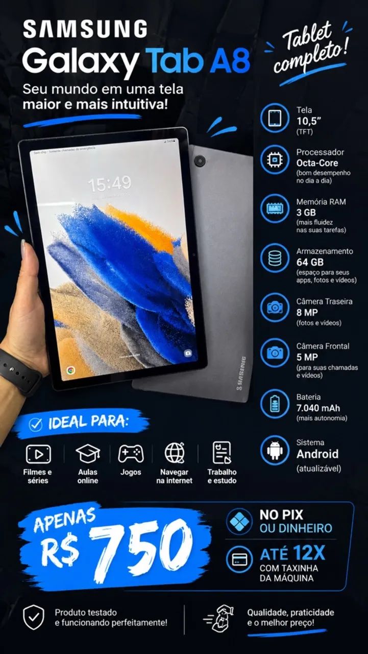 Tablet A8 - Foto 5