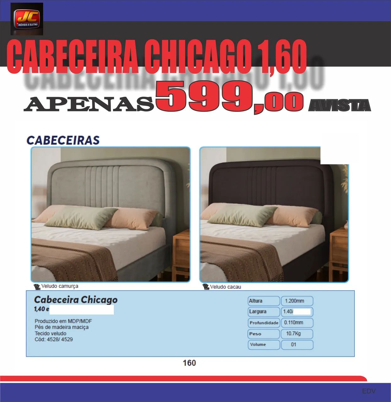 CABECEIRA CHICAGO QUEEM PROMO