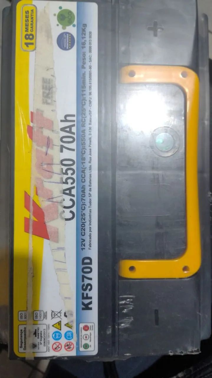 BATERIA KRAFT 70 AH NOVA