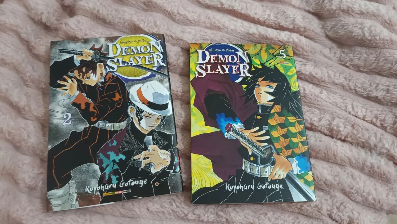 mangás -Kimetsu no Yaiba