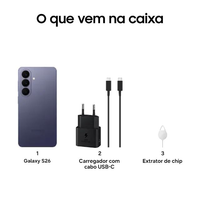 Celular Samsung Galaxy S26 5G - 256GB  (NOVO) - Foto 5