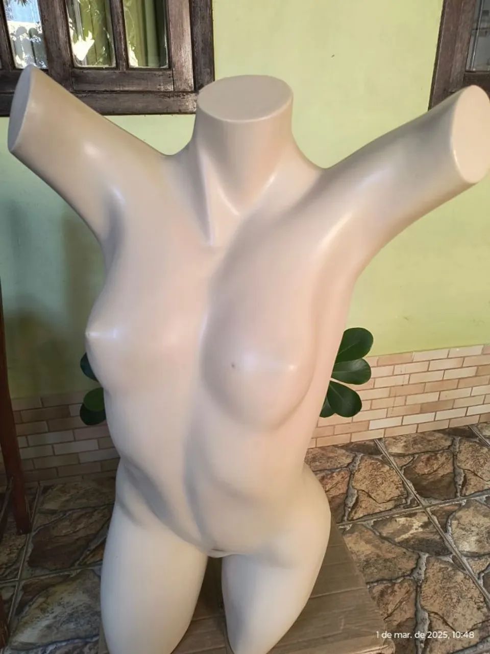 Manequim Busto Feminino (Cláudia Raia)