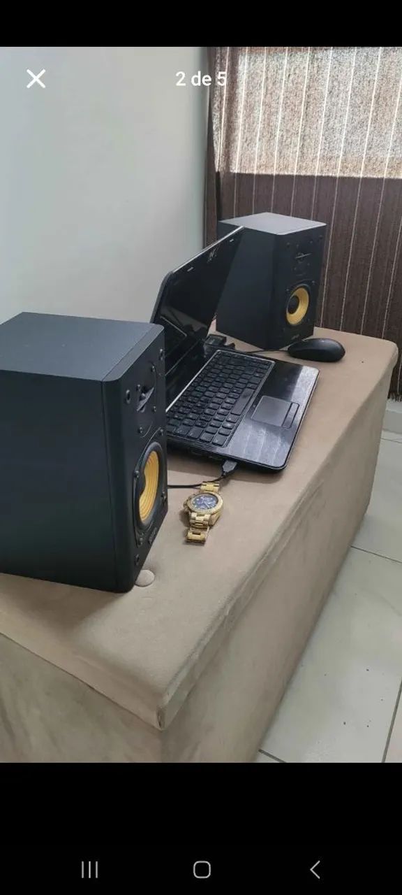 caixa de som / monitor de audio edifier  - Foto 5