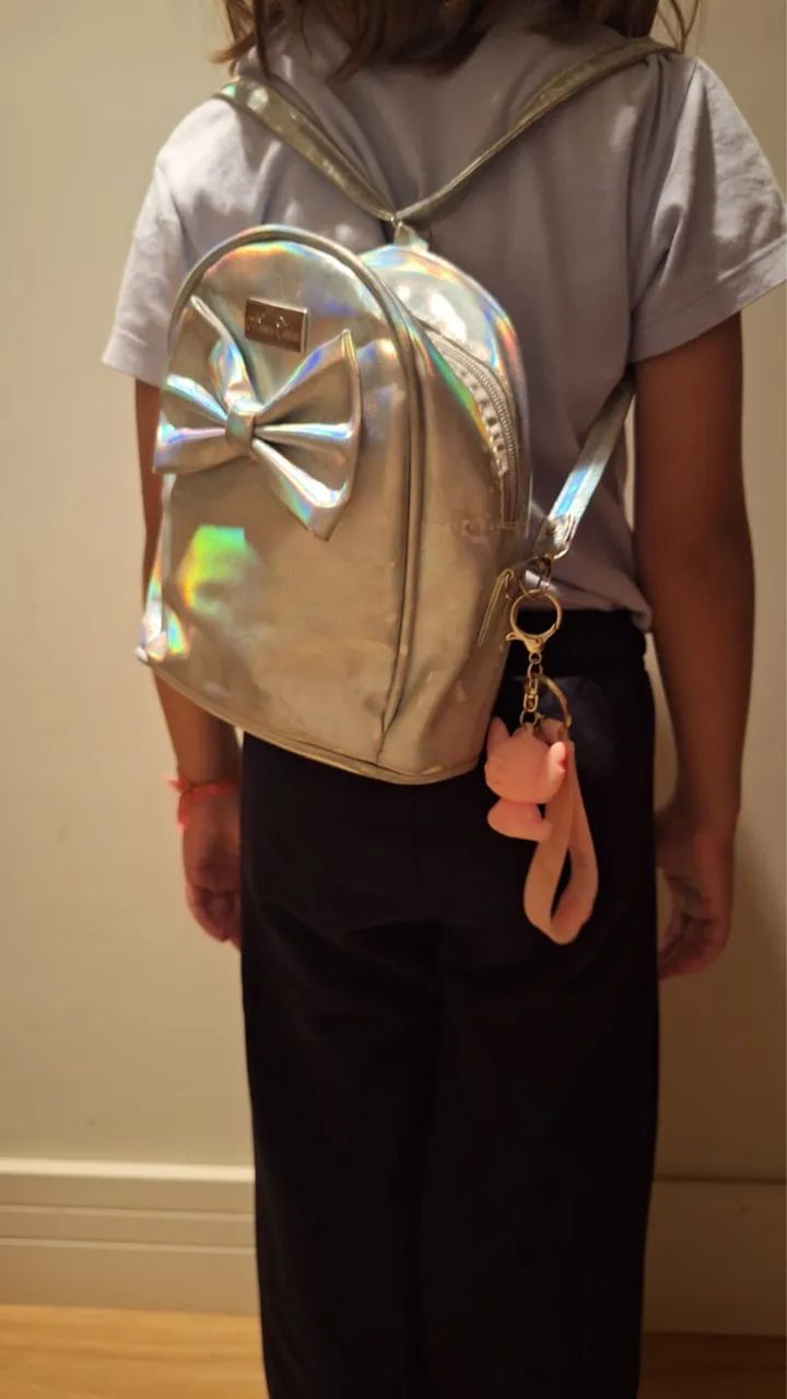 Mochila infantil e chaveiro - Foto 2