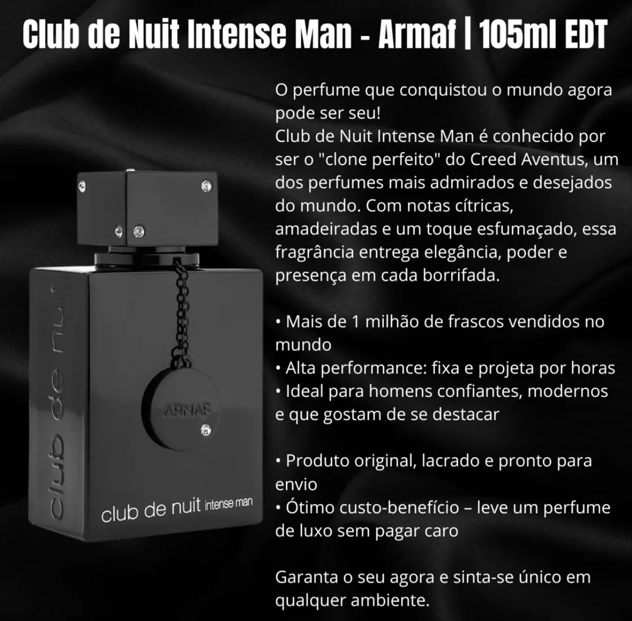 Lattafa club de nuit 105 ML - Foto 2