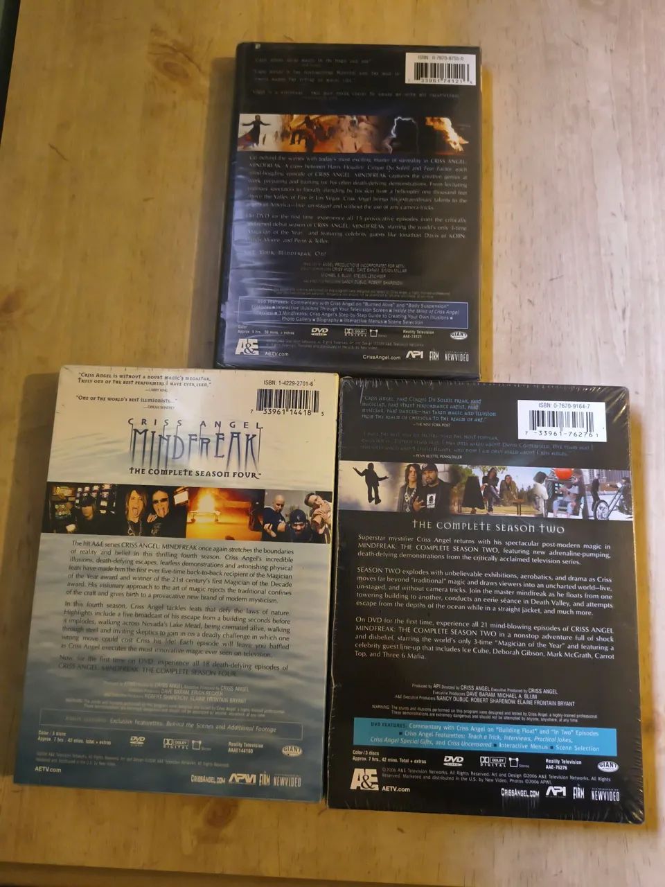 DVDs Criss Angel Mindfreak lacrados - Foto 2