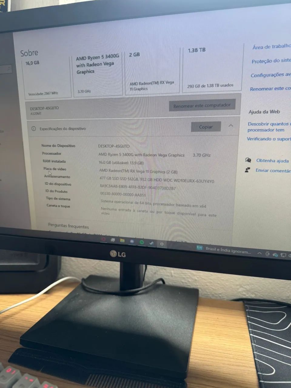 pc gamer e monitor - Foto 4