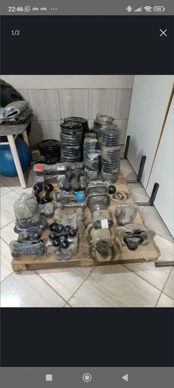 Halter bola pintado e emborrachado  - Foto 2