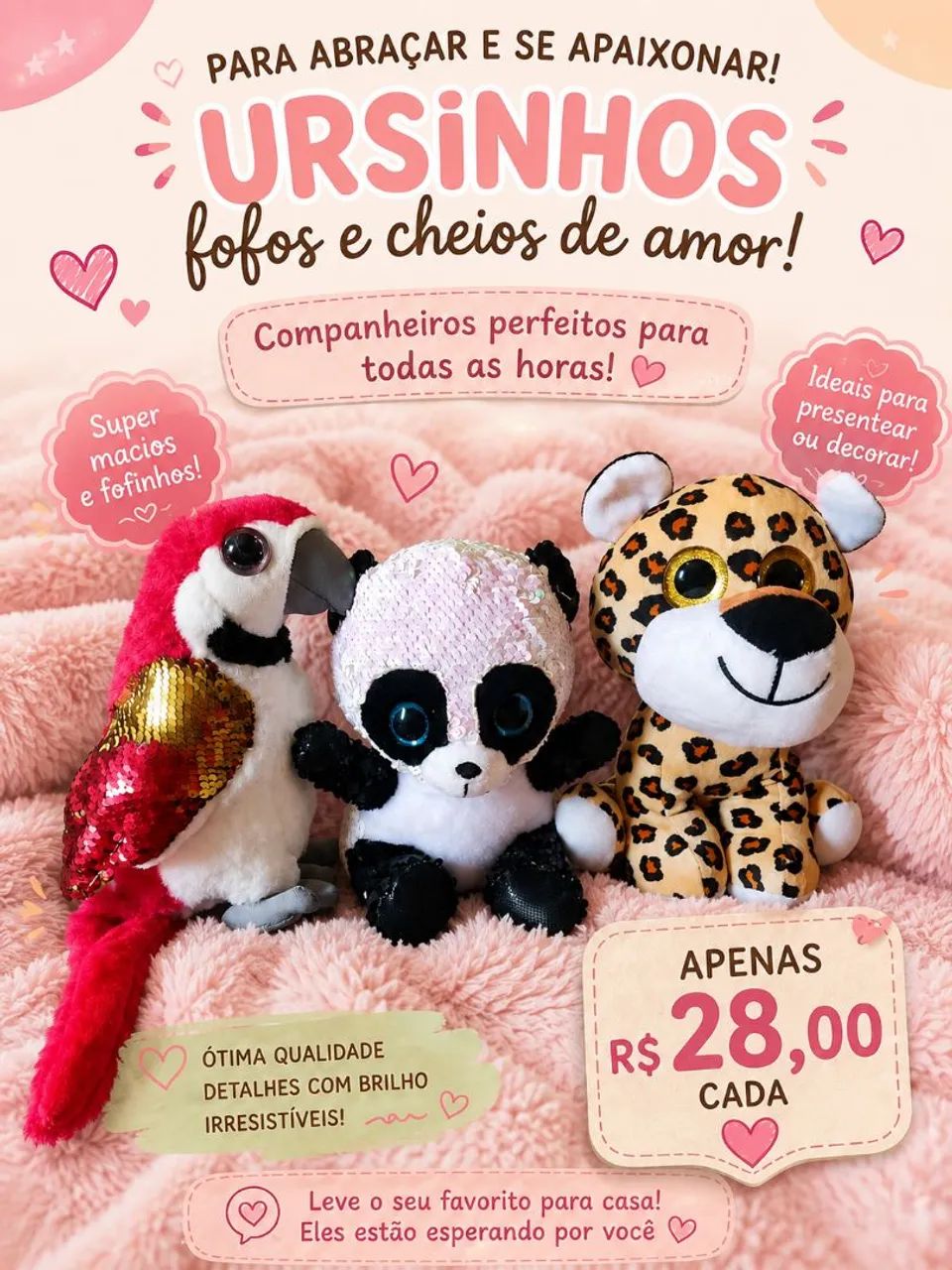 Ursos de pelúcia ?