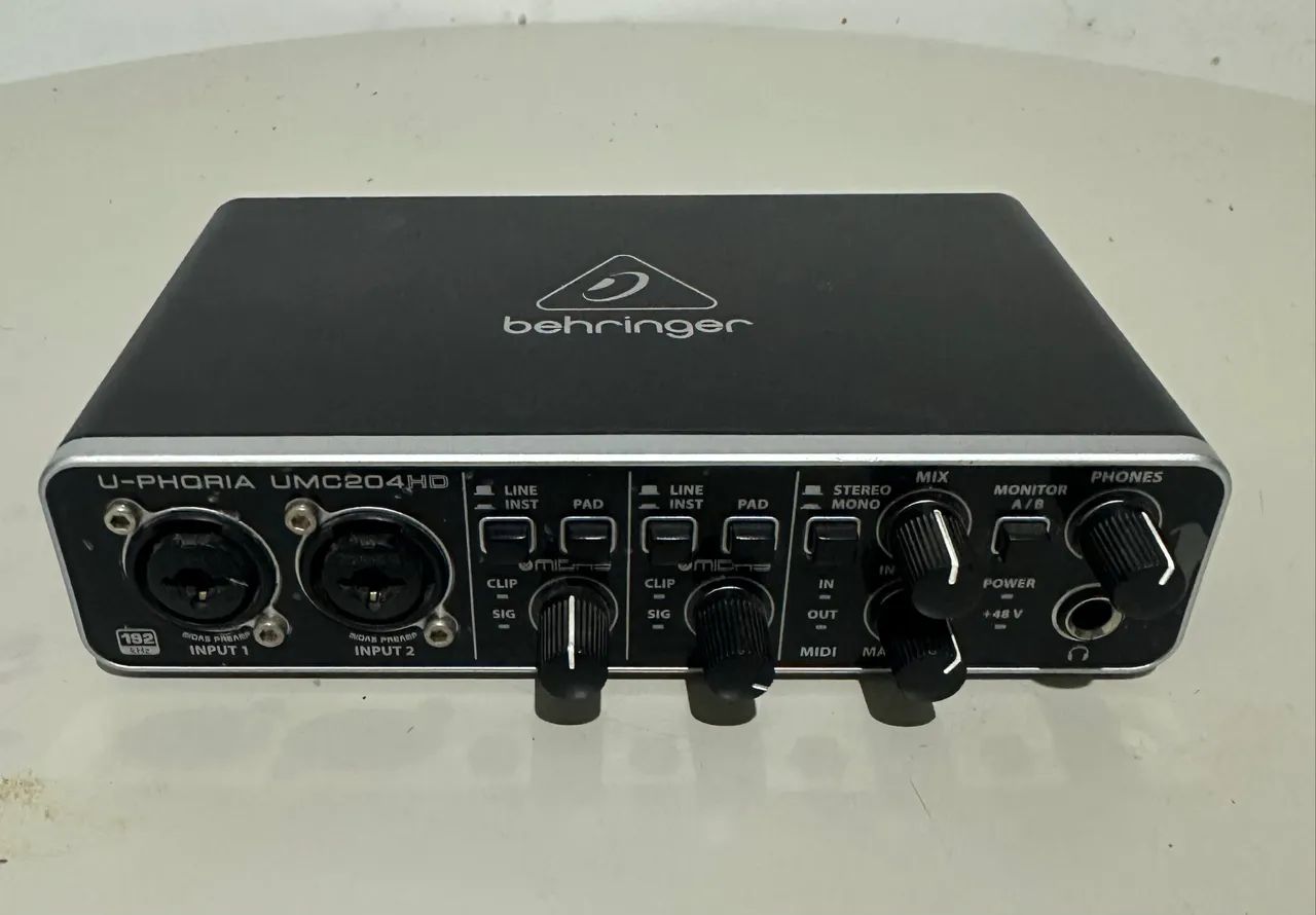 ? INTERFACE DE ÁUDIO BEHRINGER U-PHORIA UMC204HD - Foto 3