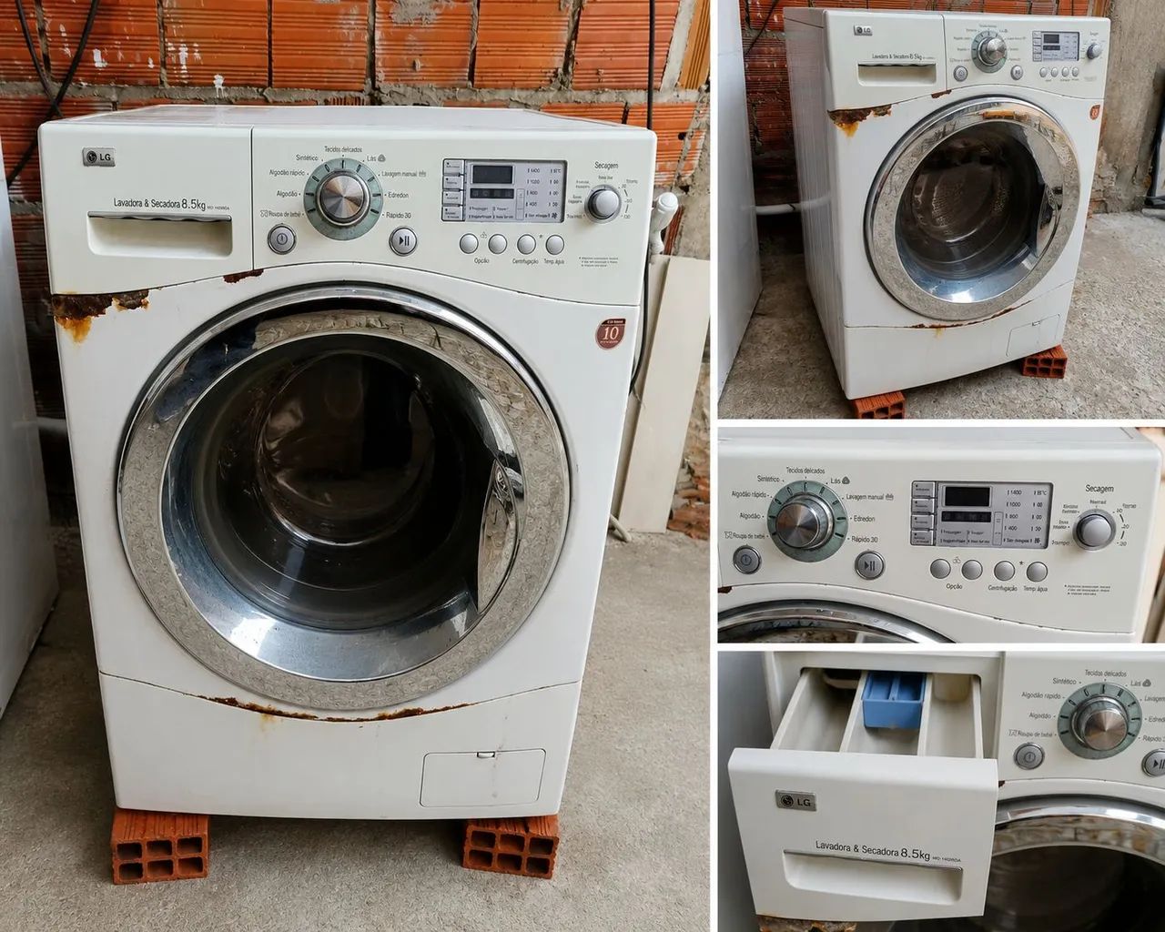 Lava e Seca LG 8,5kg WD-1403RD - Aceito Propostas