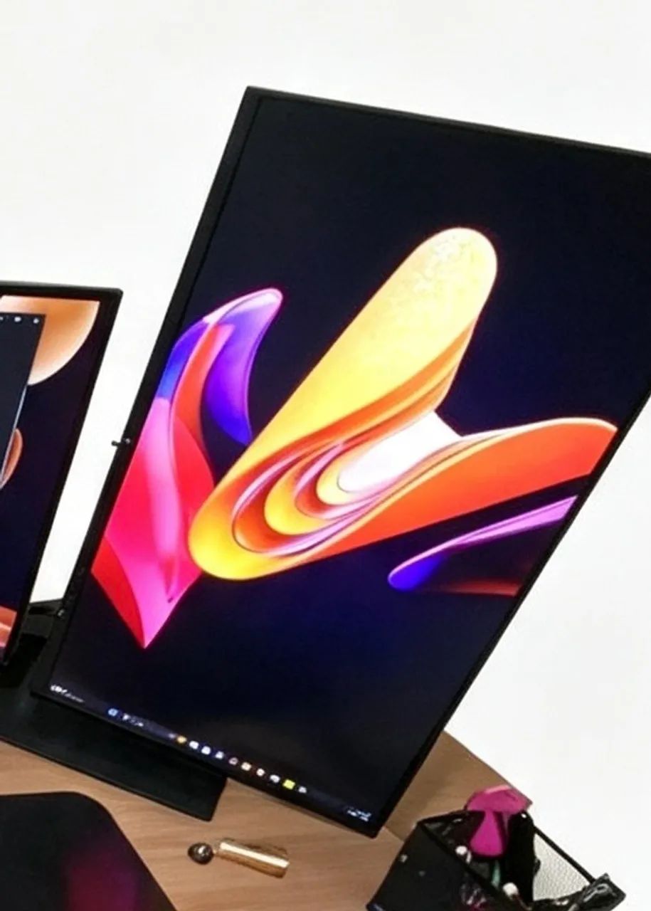 Monitor gamer 24 polegadas PIVOT horizontal e vertical  - Foto 2