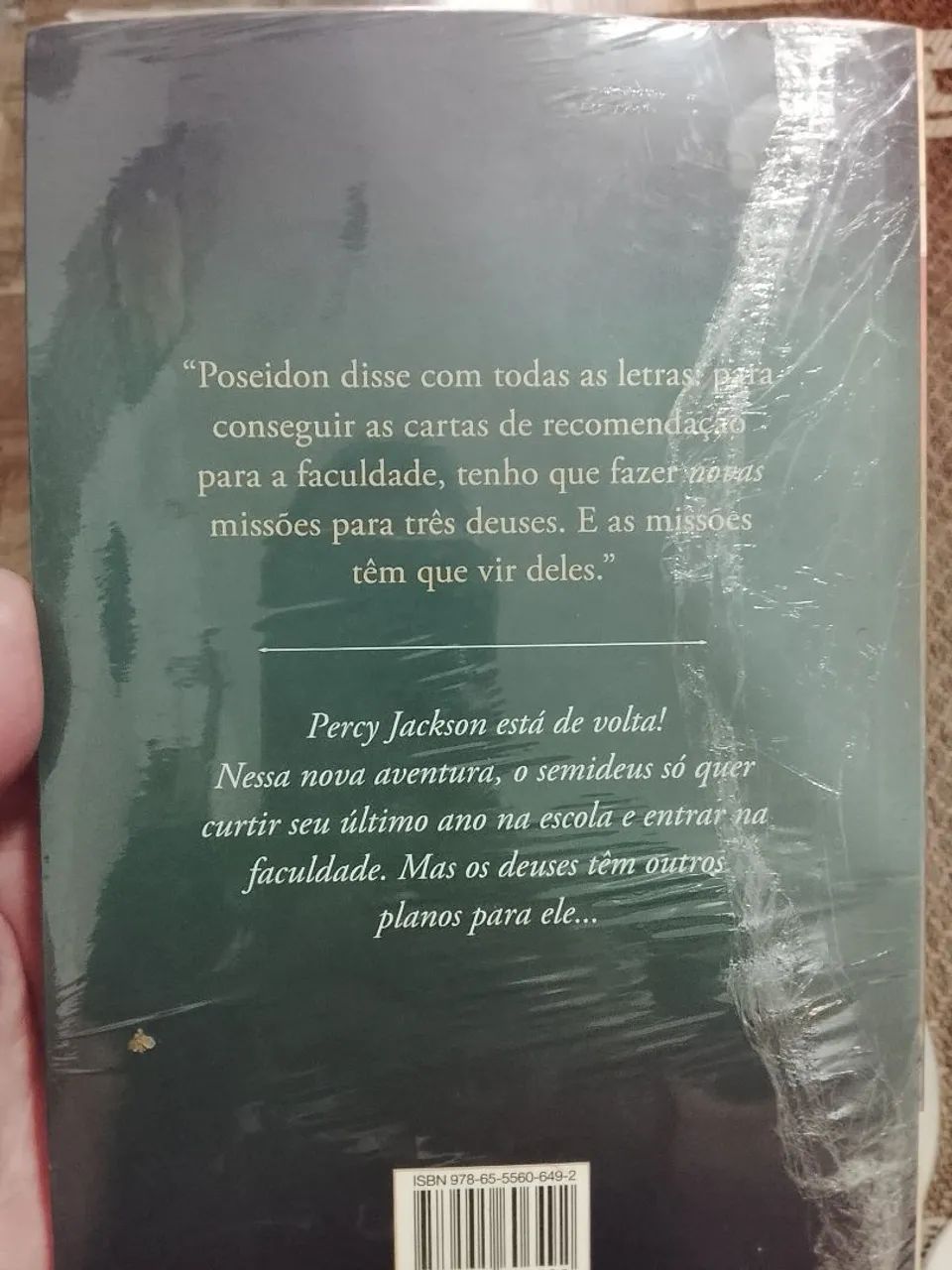 Pra vender!! Livro Percy Jackson ( o cálice dos deuses) - Foto 2