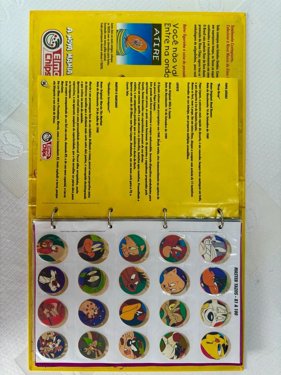 Fichário Tazo Mania (completo) - Foto 3