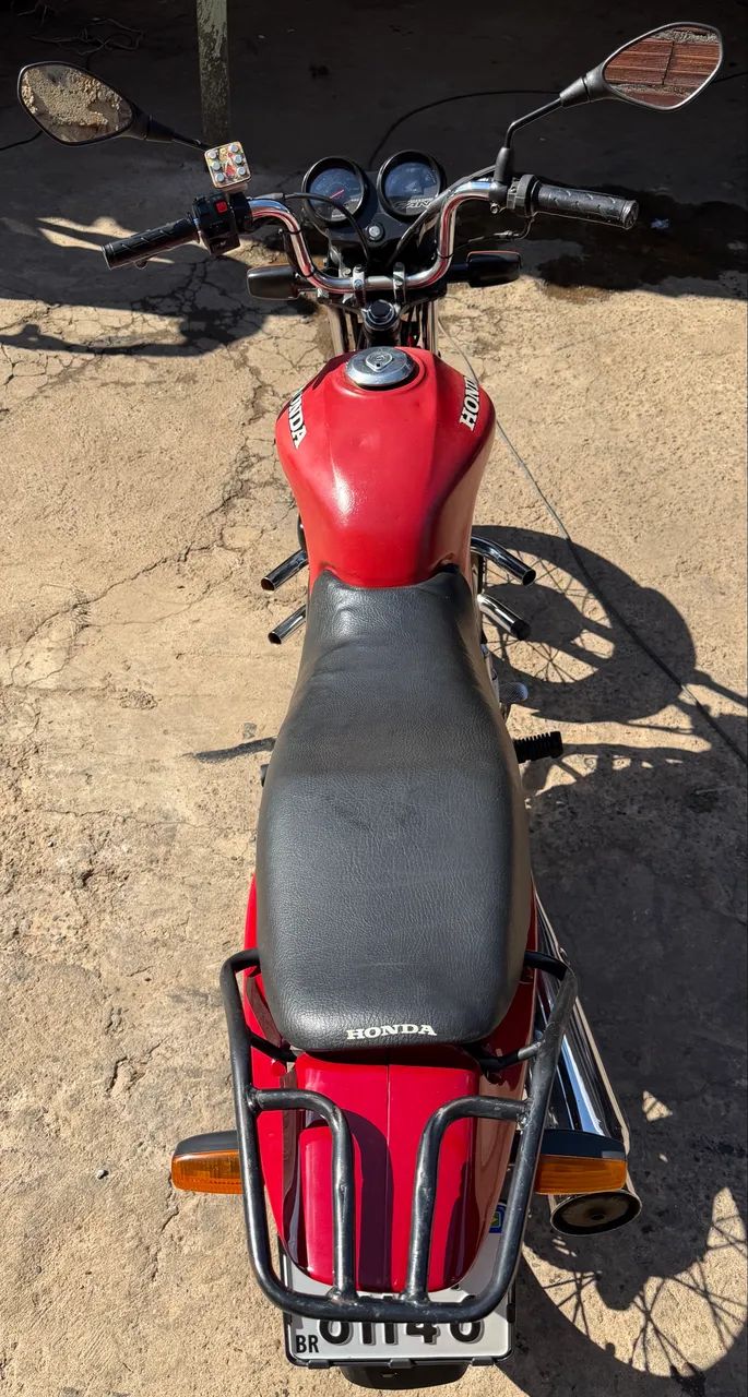 Honda CG 125 Titan ES Vermelha 2001 - Foto 5