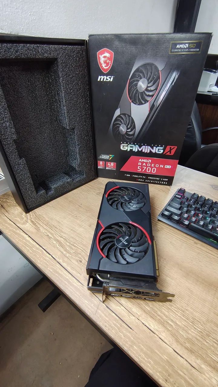 Placa de vídeo AMD Rx5700 8 Gb - Foto 2