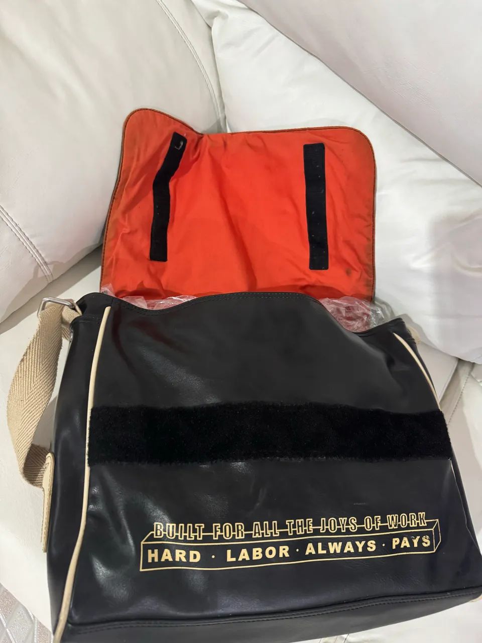 Bolsa Diesel Original Couro Legítimo  - Foto 4