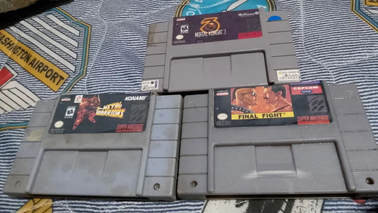 jogos paralelos para super Nintendo 50 cada ( nao envio )