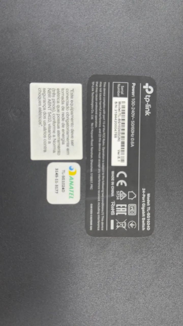 TPLink TL-SG1024D 24-Port Gigabit Switch - Foto 4