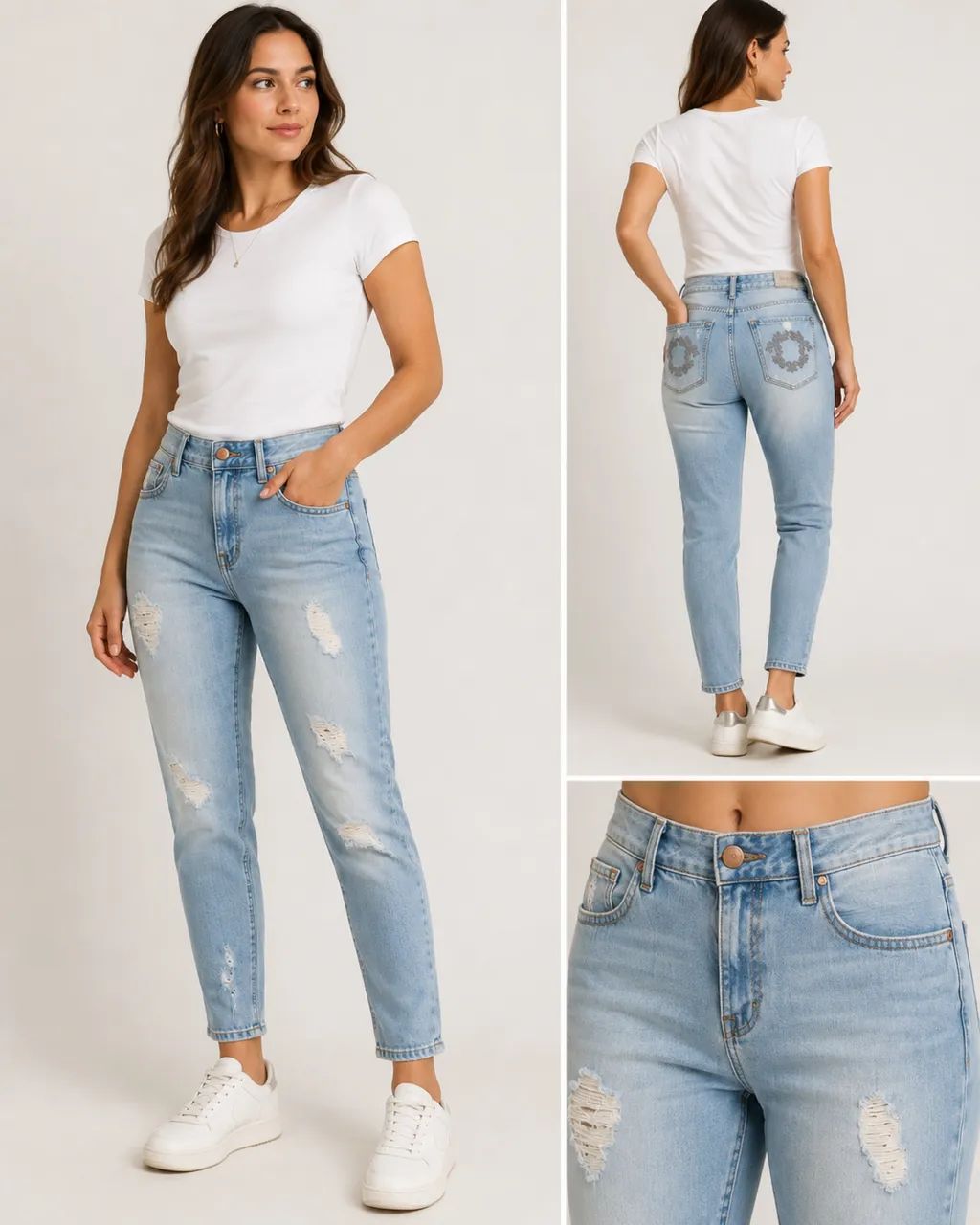 Calça Jeans - Tamanho P 