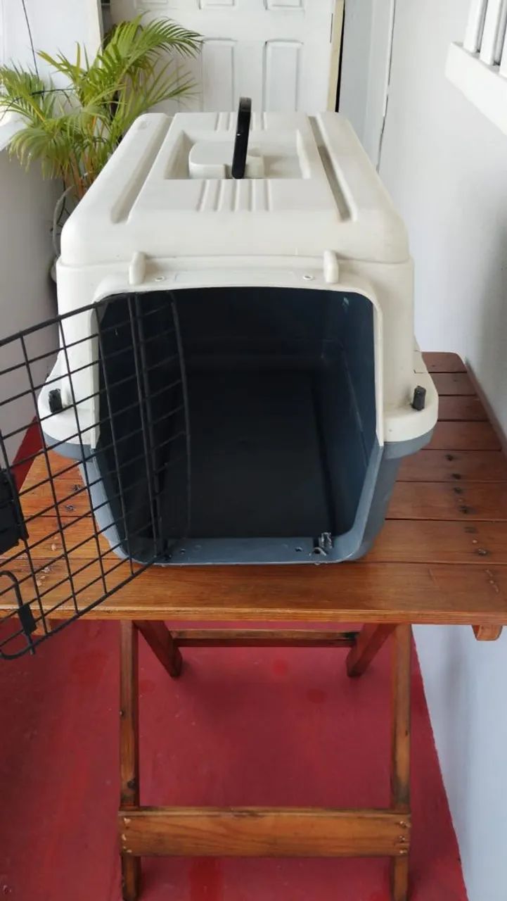 Vendo casinha de PET ( semi nova) - Foto 6