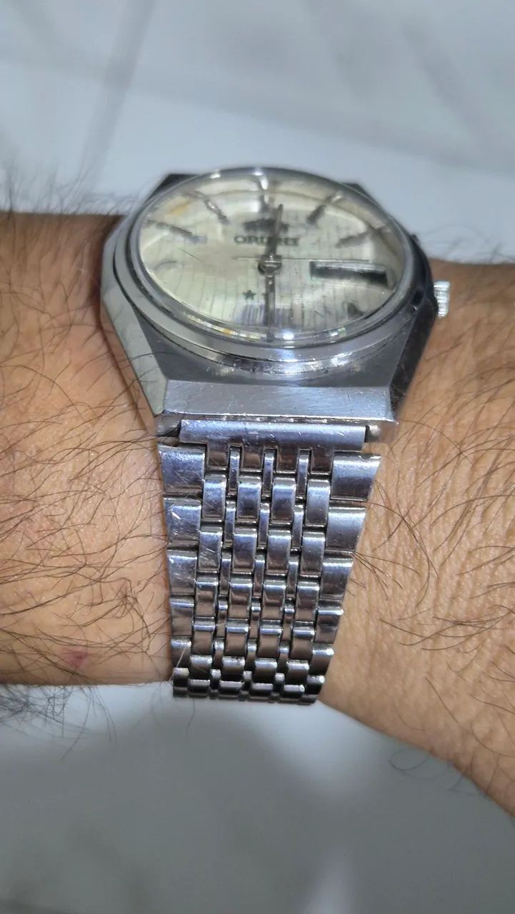 Relógio ORIENT 3 ESTRELAS  BRANCO   -   AUTOMÁTICO - Foto 3