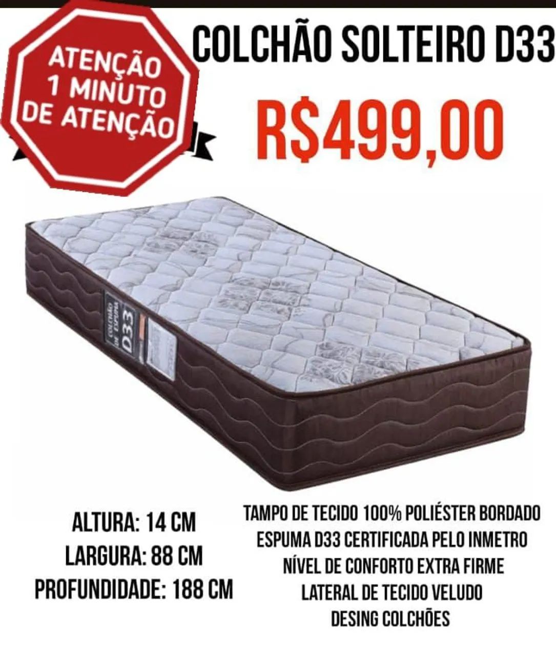 Single Mattress D33