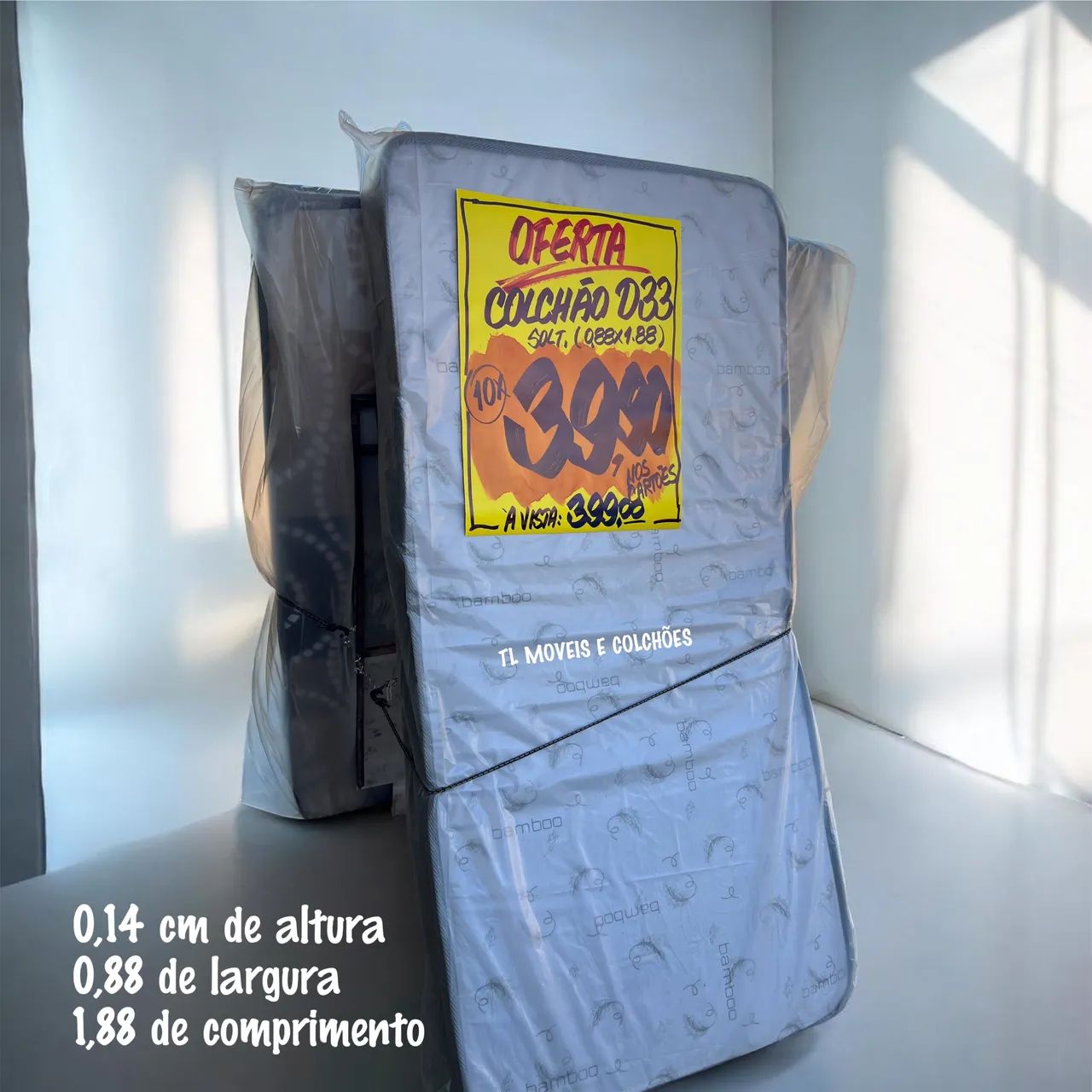 Colchão D33 solteiro 