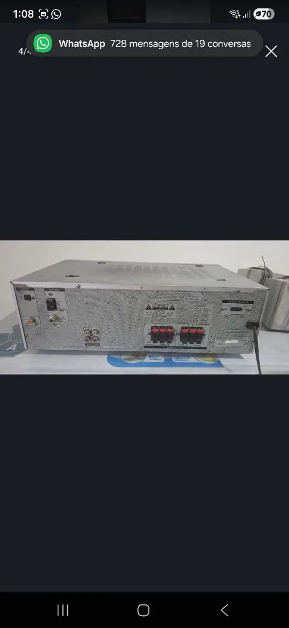 Home Theater Sony Receiver 5.1  - Foto 4