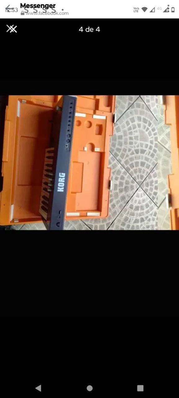 Teclado Korg micro x novinho com Case original  - Foto 3