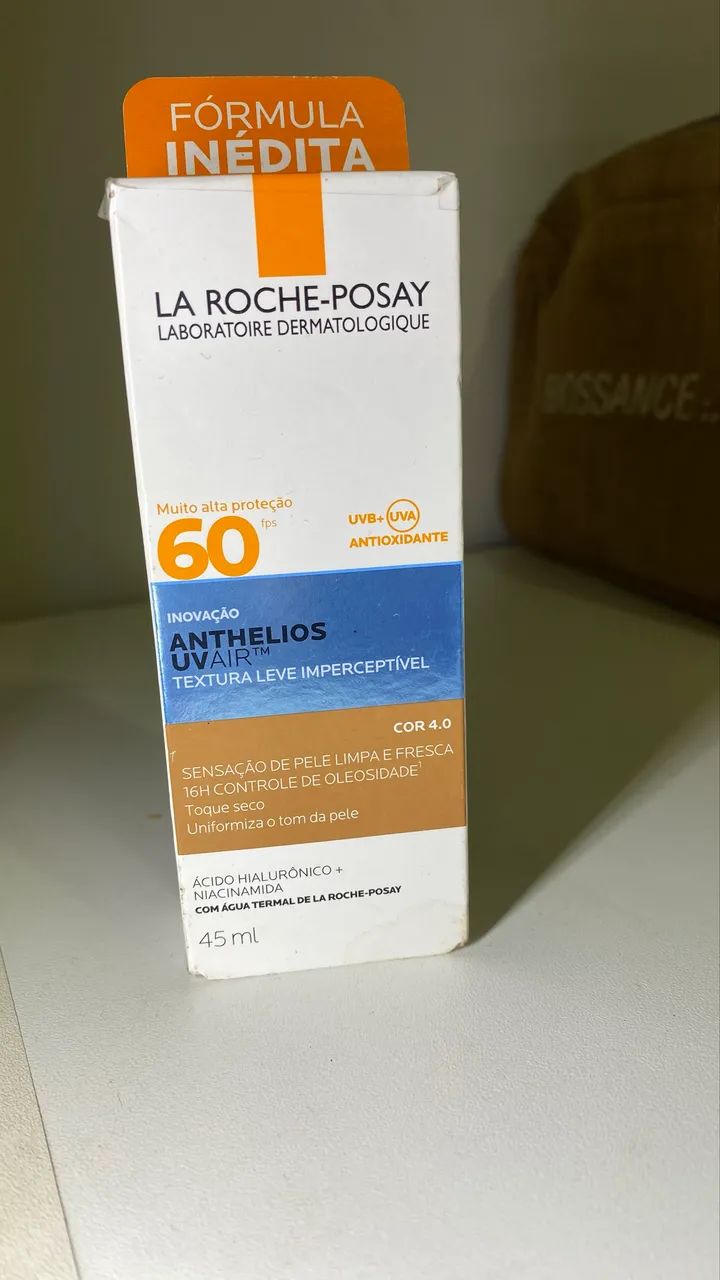 protetor solar la roche posay anthelios uvair 60fps cor 4 