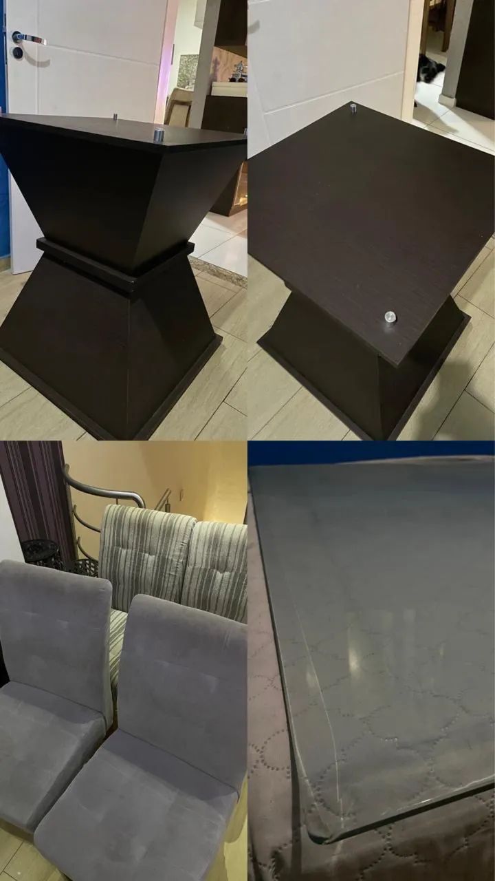 Mesa de vidro 8 lugares - Foto 2