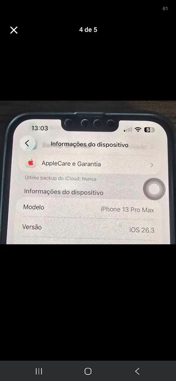 Iphone 13 pro max Apple 256gb  - Foto 4