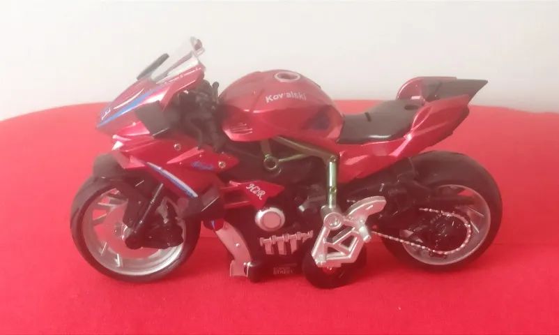 Moto miniatura de colecionador