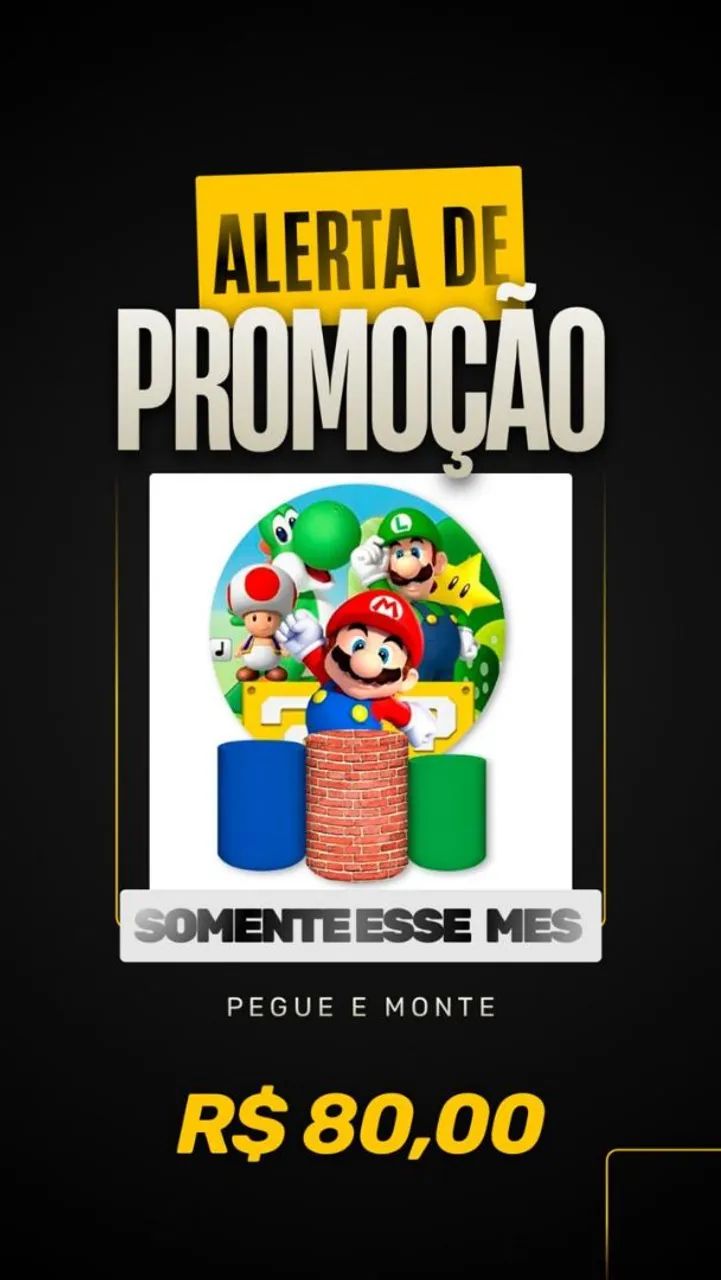 Pegue e monte.